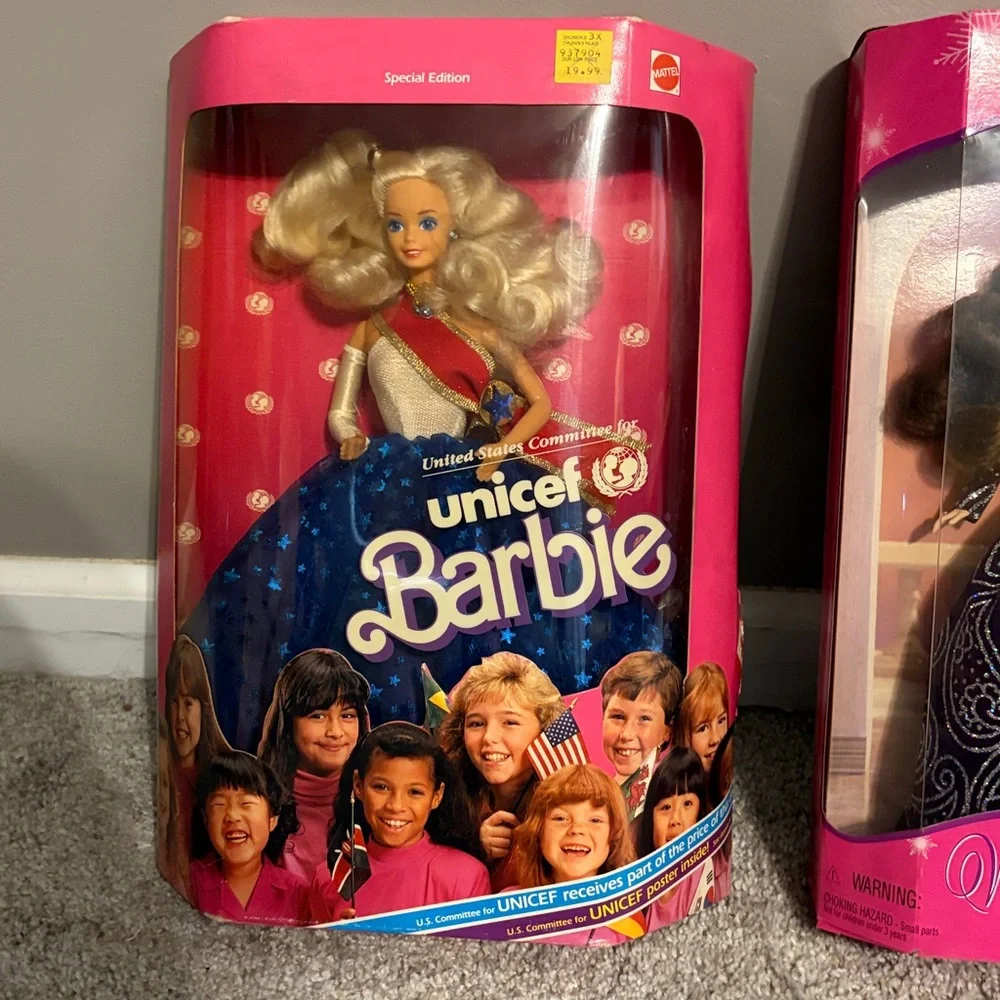 🎁 Vintage Barbie Mystery Box – 1 NIB Doll from 1989–2013 🎀
